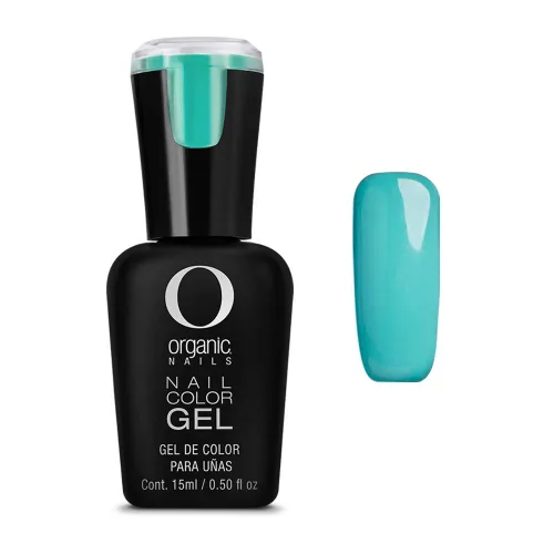Miniatura 5 de Organic Nails Helado Gel de color 0.5 fl oz azul. morado, lila, menta, rosa Daisy