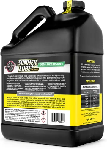 Miniatura 3 de Opti-Lube Summer+ Fórmula de cetano aditivo para combustible diesel: galón (1 galón - trata 2560 galones)