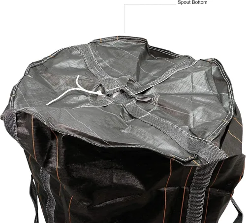 Miniatura 4 de Bolsa de envase intermedia a granel flexible de polipropileno pesado de 43 "para 1,3 yardas cúbicas de embalaje de plástico a granel bolsa 2600LBS
