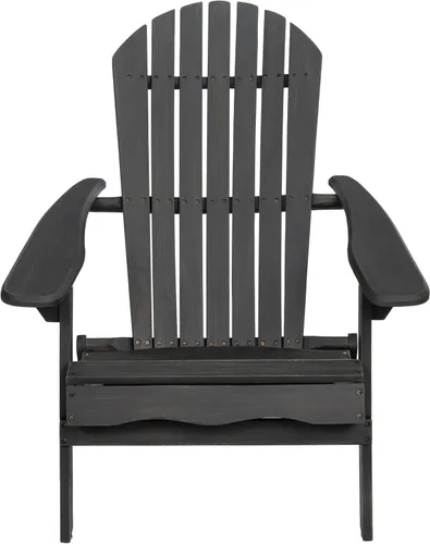Miniatura 5 de Folding Adirondack Chair: Acacia Wood Patio Seating with Rustic Design - Compact Foldable Outdoor Furniture for Vacation Homes & Backyard Relaxation