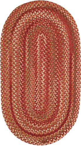 Miniatura 10 de Capel Rugs Manchester - Alfombra trenzada ovalada, 2 x 3 pulgadas, tonos dorados Tonalidades doradas