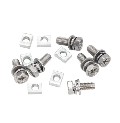 Miniatura 6 de Pernos y Tuercas para Batería, Pernos Terminales M5 x 10mm para ATV, Pernos de Acero Inoxidable M5 para Motocicleta, Barco, Bicicleta Eléctrica