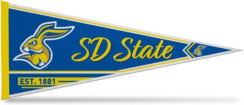 Miniatura 219 de Rico Industries NCAA Banderín Clásico de Fieltro para Decoración de Pared de 12" x 30" - Ideal para Decoración del Hogar/Dormitorio/Cueva de Hombre
