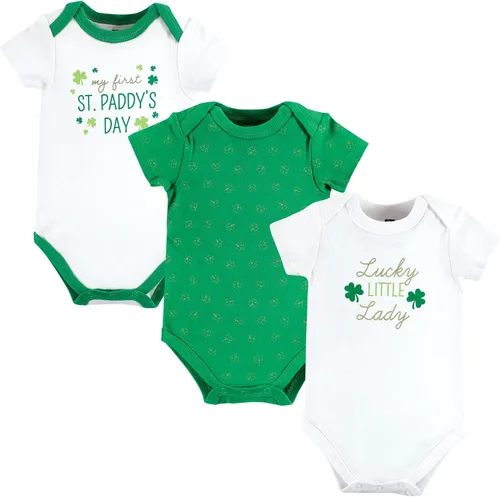 Miniatura 207 de Hudson Baby baby-girls Cotton Bodysuits 3-pack