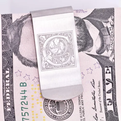 Miniatura 2 de Slim Clip billetera y tarjetero doble con clip para billetes y tarjetas de crédito, Plateado
