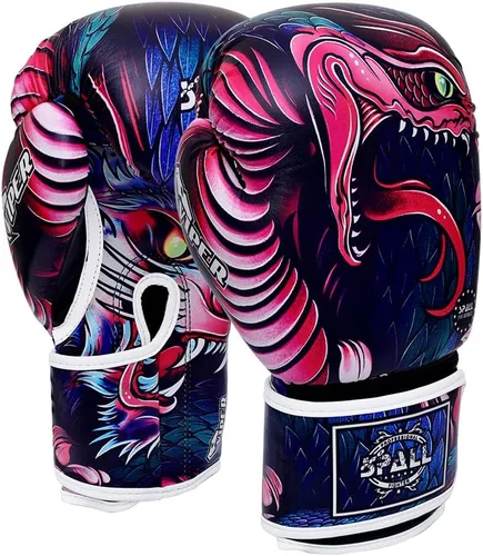 Miniatura 2 de Guantes de boxeo para niños, hombres y mujeres – Guantes de boxeo de entrenamiento profesional – Muay Thai MMA, kickboxing bolsa pesada
