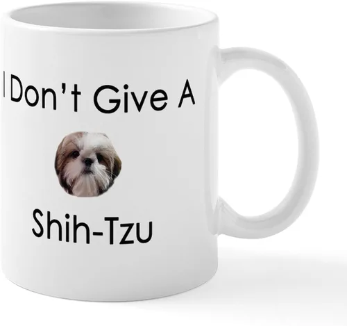 Miniatura 8 de CafePress Cute Shih Tzu Dog Mugs - Taza de café de cerámica de 11 oz (11.0 fl oz)