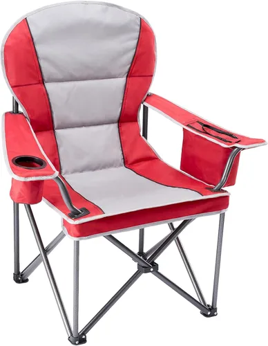 Miniatura 12 de NEWBULIG Silla de campamento plegable de gran tamaño para adultos, soporte resistente de 500 libras, sillas plegables portátiles para exteriores