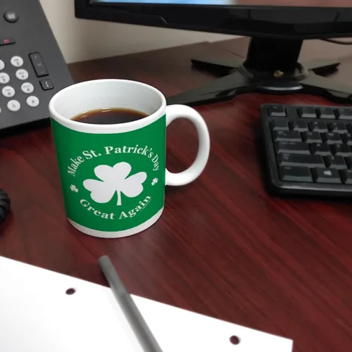 Miniatura 6 de ThisWear Tazas de café divertidas que hacen que el día de San Patricio sea genial de nuevo, trébol divertido regalo de café irlandés del día de San