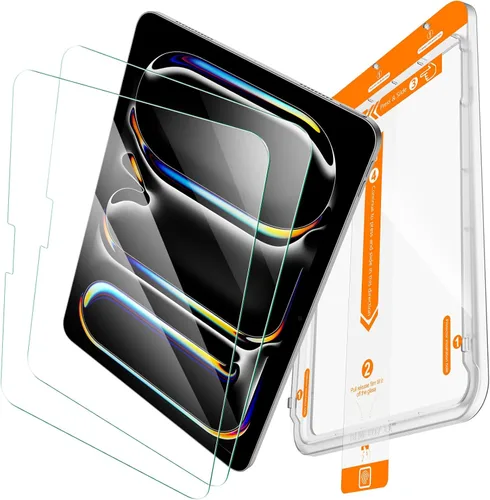 Miniatura 10 de Paquete de 2 protectores de pantalla para iPad Mini 5 Película de vidrio templado ultra transparente para iPad Mini 4 2015 Protector de pantalla