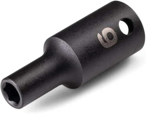 Miniatura 50 de TEKTON Accionamiento de 3/8 pulgadas x 13/16 pulgadas Zócalo de impacto de 6 puntos poco profundo SID12021