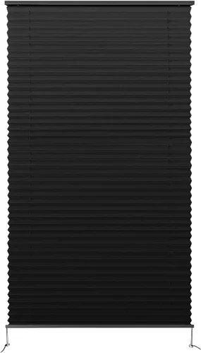 Miniatura 14 de Dulepax Persianas plisadas, 14 pulgadas de ancho x 24 pulgadas de largo, color negro, para caravana, remolques de viaje, ventana de autocaravana