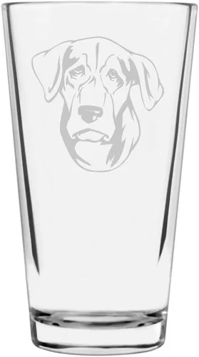 Miniatura 280 de Perro de Presa Canario - Vaso de pinta personalizado con temática de perro grabado multiusos, 16 onzas