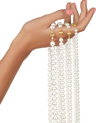 Miniatura 3 de Ross-Simons 7-8mm Cultured Pearl Necklace With 14kt Yellow Gold