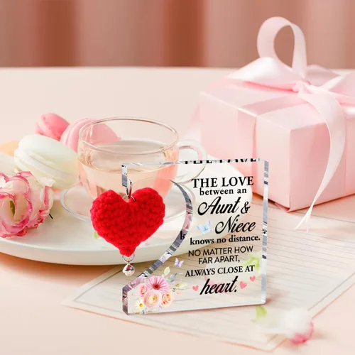 Miniatura 5 de Regalos de cumpleaños para tía, regalos de agradecimiento para tías, día de la madre, Navidad, ideas únicas de regalo para tía, tía y sobrina sabe
