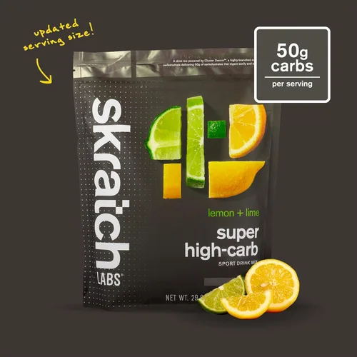 Miniatura 3 de Skratch Labs Polvo de hidratación súper alto en carbohidratos Polvo de carbohidratos con dextrina en racimo y electrolitos Bebida energética