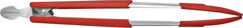 Miniatura 3 de Rachael Ray Lil' Huggers Pinzas de cocina aptas para lavavajillas, herramientas para servir ensaladas, multiusos, 2 piezas, color rojo