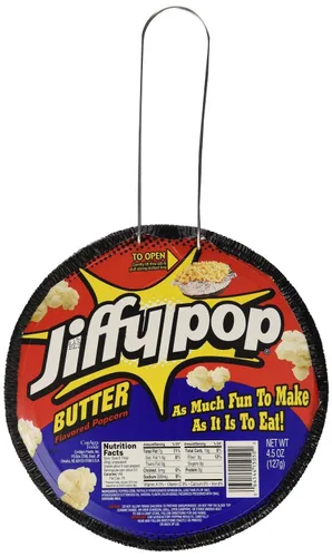 Miniatura 3 de JIFFY POP Palomitas de maíz con sabor a mantequilla, sartén para hacer palomitas en la estufa, 4.5 oz.