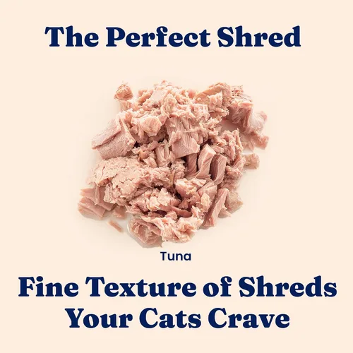 Miniatura 5 de Solid Gold comida húmeda para gatos desmenuzada con salsa - Alimento enlatado para gatos hecho con atún real - Sin granos de los Cinco Océanos