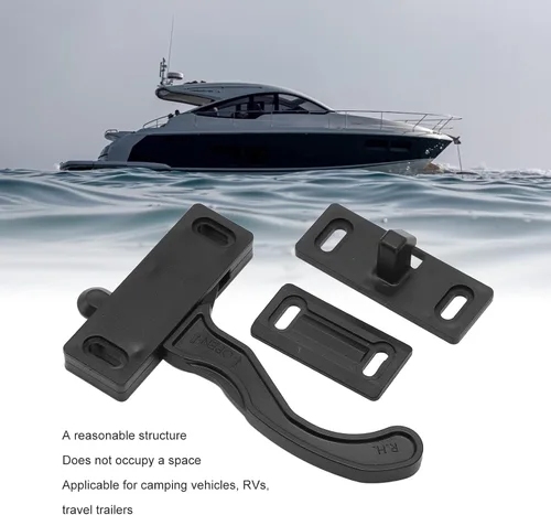 Miniatura 2 de Kit de cerradura de puerta para caravana, kit de manija derecha para caravana, remolque, accesorios de repuesto para el lado derecho, piezas