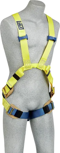 Miniatura 2 de Arnés de cuerpo completo, M, 310 lb., Amarillo