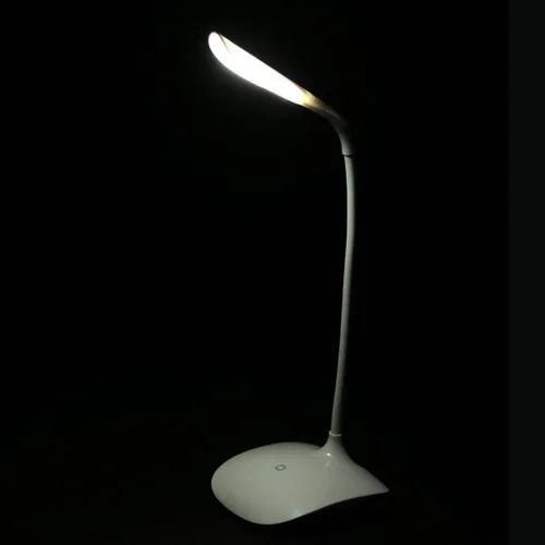 Miniatura 4 de Ipetboom Dimmable USB Desk Lamp with Sturdy Gooseneck LED Reading Light for Bedside Computer Desk Touch Control Brightness Eye Comfort