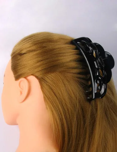 Miniatura 9 de Pinzas para cabello grandes de plástico, para mujeres con cabello grueso