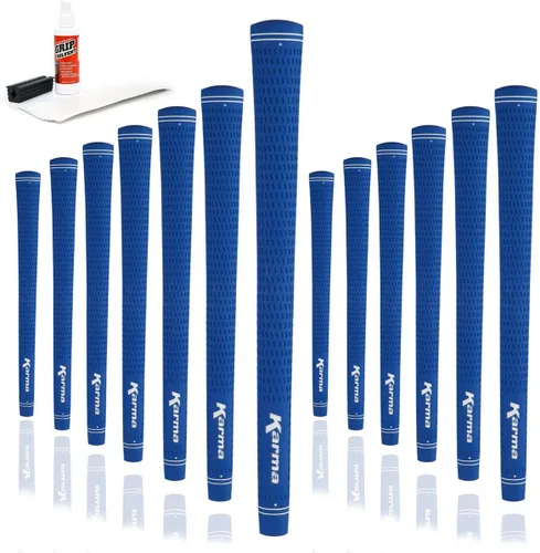 Miniatura 22 de Karma Velour Golf Grips for Men, Women, Juniors Undersize, Standard, Midsize, Oversize, & Jumbo 6 Colors Choose Single, 9, 13 Pack or Golf