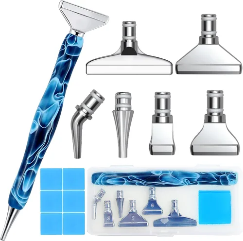 Heyseri Bolígrafos de arte de diamante, bolígrafo de pintura de diamante "Classic Wax Stylus", accesorios tradicionales de herramientas de pintura