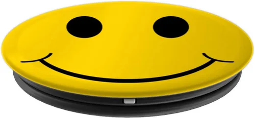 Miniatura 4 de Retro Classic 70's Yellow Smiley Emoji Happy Face - PopSockets Grip and Stand for Phones and Tablets