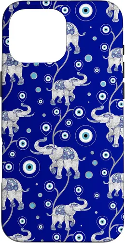 Miniatura 19 de Funda con dije de elefante de mala suerte para iPhone 17