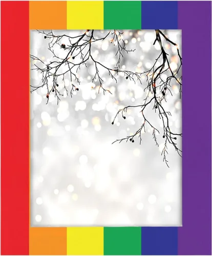 Miniatura 13 de Pardick Pride Rainbow - Marco de fotos gay LGBT de 4 x 6 pulgadas, marcos de fotos de madera para exhibir fotos de 4 x 6 pulgadas sin paspartú