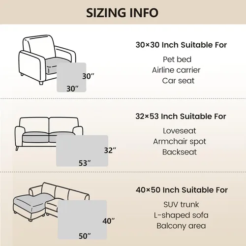 Miniatura 6 de gogobunny Manta para mascotas 3 veces más resistente, impermeable y a prueba de arañazos; protector de muebles reversible para perros y gatos, funda