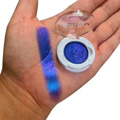 Sombra de ojos multicromo, sombra de ojos multicromo, 100% vegano y libre de crueldad, camaleón duradero y hecho a mano, 0.07 oz de sombra de ojos
