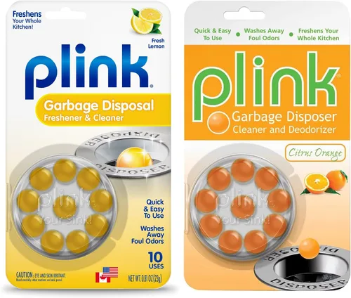 Miniatura 12 de Plink Limpiador de Triturador de Basura, Ambientador y Bolas Eliminadoras de Olores, Elimina los Malos Olores, Fácil de Usar - Aroma de Limón