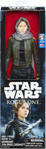 Miniatura 2 de Star Wars Rogue One - Figura de sargento Jyn Erso de 12 pulgadas, negro/verde, B3908, paquete de 2