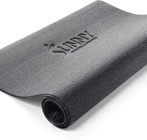 Miniatura 8 de Sunny Health & Fitness - Alfombrilla antideslizante para gimnasio en casa – Almohadilla de espuma para protección del piso de entrenamiento