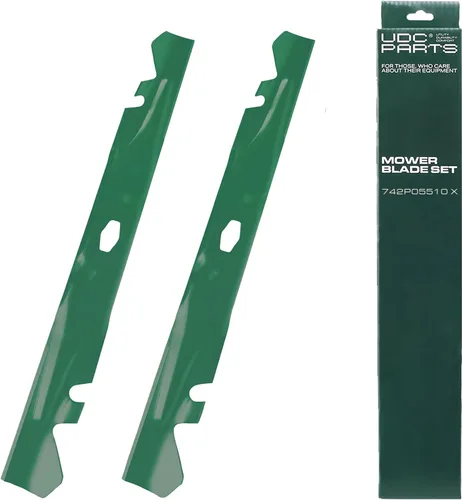 Miniatura 29 de UDC Parts GY20852 Hojas de corte de 48 pulgadas para John Deere D140 E140 S140 Z355E GX21784 GX21786 S170 E170 LA130 LA145 D160 S160 E160 E150 D155