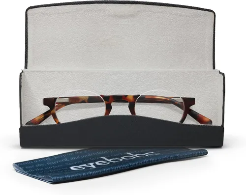 Miniatura 6 de eyebobs - Vicepresidente Gafas de lectura prémium para hombres y mujeres Marco de medio borde
