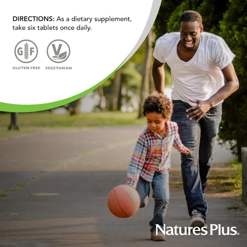 Miniatura 7 de NaturesPlus Source of Life - 90 mini tabletas - Suplemento multivitamínico y mineral - Apoya la energía natural y el bienestar general - Sin gluten