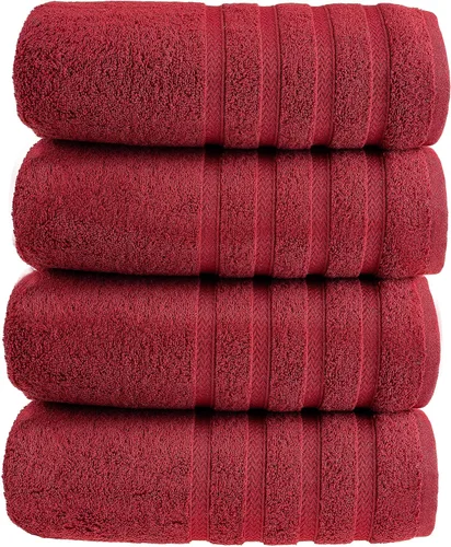 Miniatura 39 de HALLEY Paquete de 4 toallas de mano turcas de alta calidad (4 piezas) de 650 GSM, altamente absorbentes, súper suaves, 100% algodón, 4 toallas