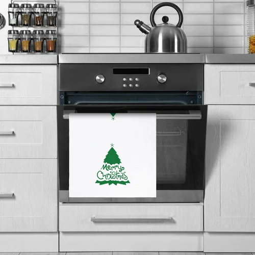 Miniatura 7 de Nialnant Juego de 4 paños de cocina de Navidad para cocina y baño, regalos de inauguración de la casa, decoración de Navidad para cocina, 16 x 23.6