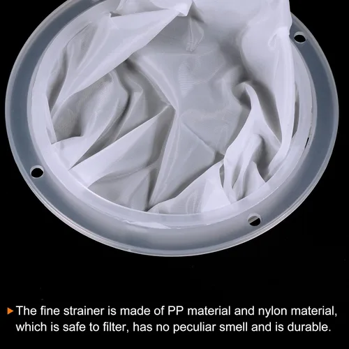 Miniatura 4 de PATIKIL Colador de filtro de alimentos de 6.1 pulgadas de diámetro exterior, 300 filtros de malla para cocina, coladores de malla fina para jugo