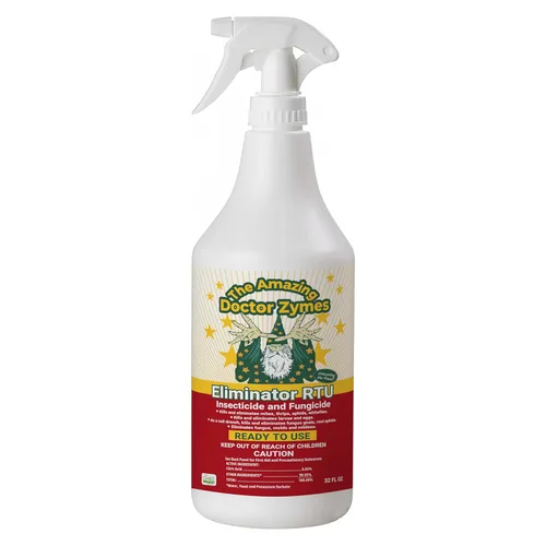 Miniatura 13 de Concentrado eliminador – Insecticida enzimático orgánico y acicida – Control seguro de plagas para jardines, cultivos, hogares y mascotas – Spray