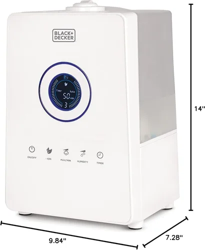Miniatura 7 de BLACK+DECKER Humidificador ultrasónico de 1.45 galones