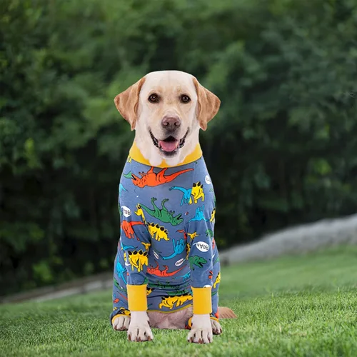 Miniatura 5 de kzrfojy Traje de Recuperación para Perros Después de Cirugía Hembra Macho Perro Mediano Grande Castración Esterilización Enterizo para Muda Prevenir
