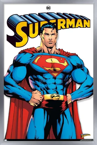 Miniatura 8 de DC Comics Superman Feature Series - Póster de pared, 34 pulgadas de largo x 22.4 pulgadas de ancho, versión premium sin marco