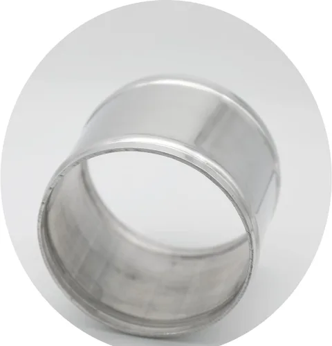 Miniatura 4 de 102 mm (4"), diámetro exterior, longitud de 76 mm (3"), tubo conector de unión de manguera de aleación de aluminio 6061 de 4 pulgadas, tubo conector