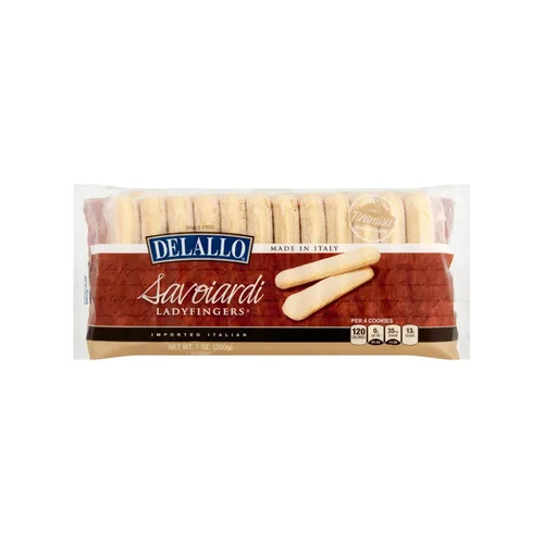 Miniatura 6 de DeLallo Savoiardi Lady Fingers, caja de 7.06 onzas, paquete de 6, para tiramisú, horneados en Italia