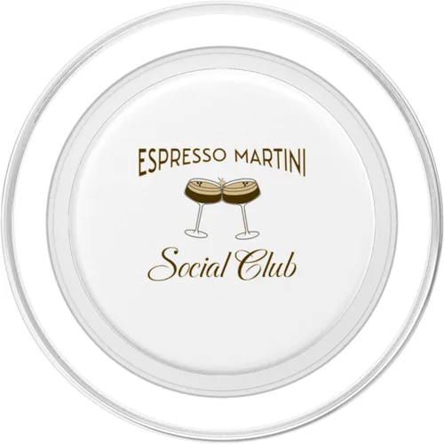 Miniatura 2 de Elegante diseño Espresso Martini Social Club para despedida de soltera PopSockets MagSafe PopGrip para iPhone